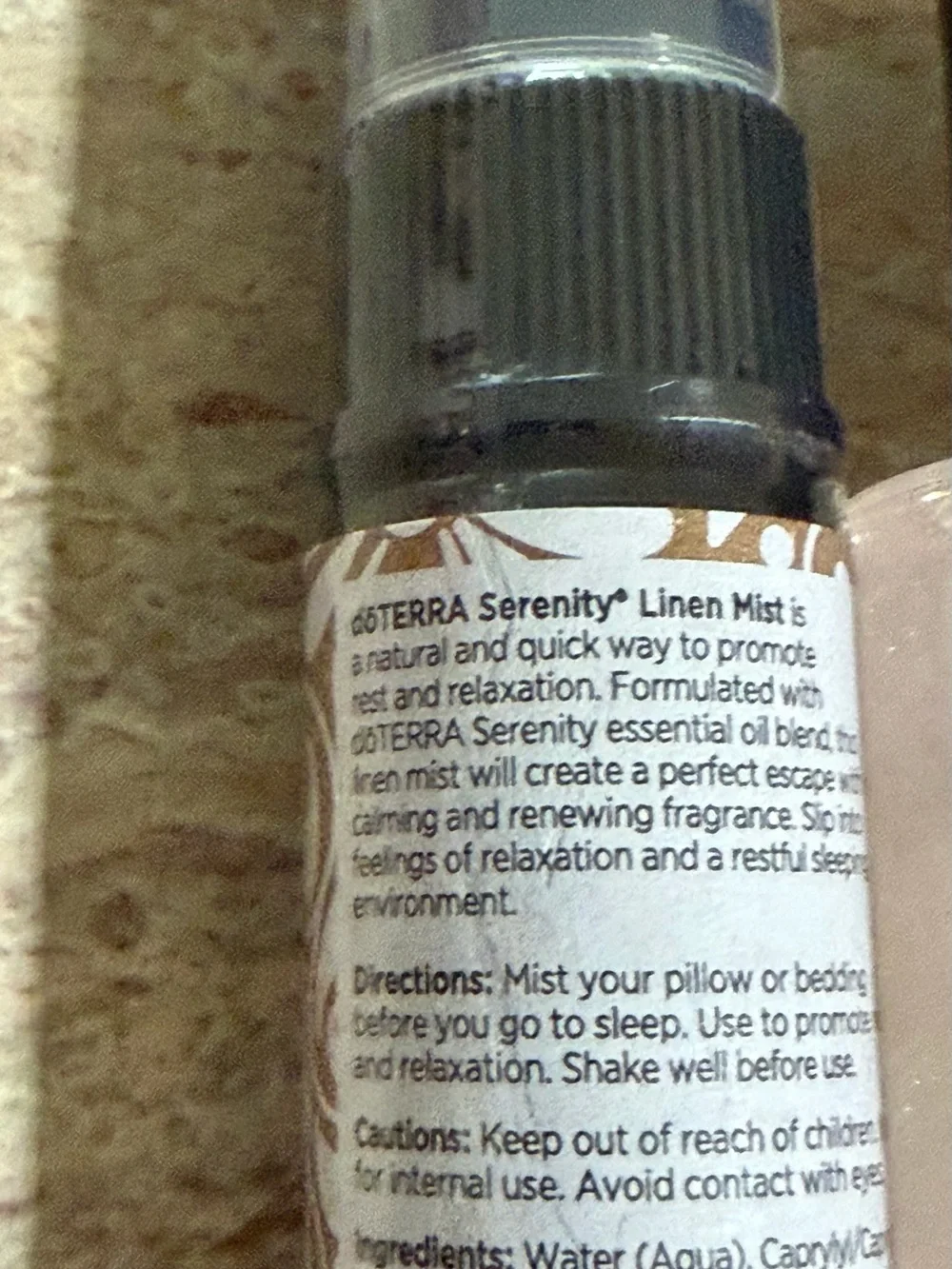 doTerra Serenity Linen Mist & Victoria’s Secret Bombshell Shimmer Mist